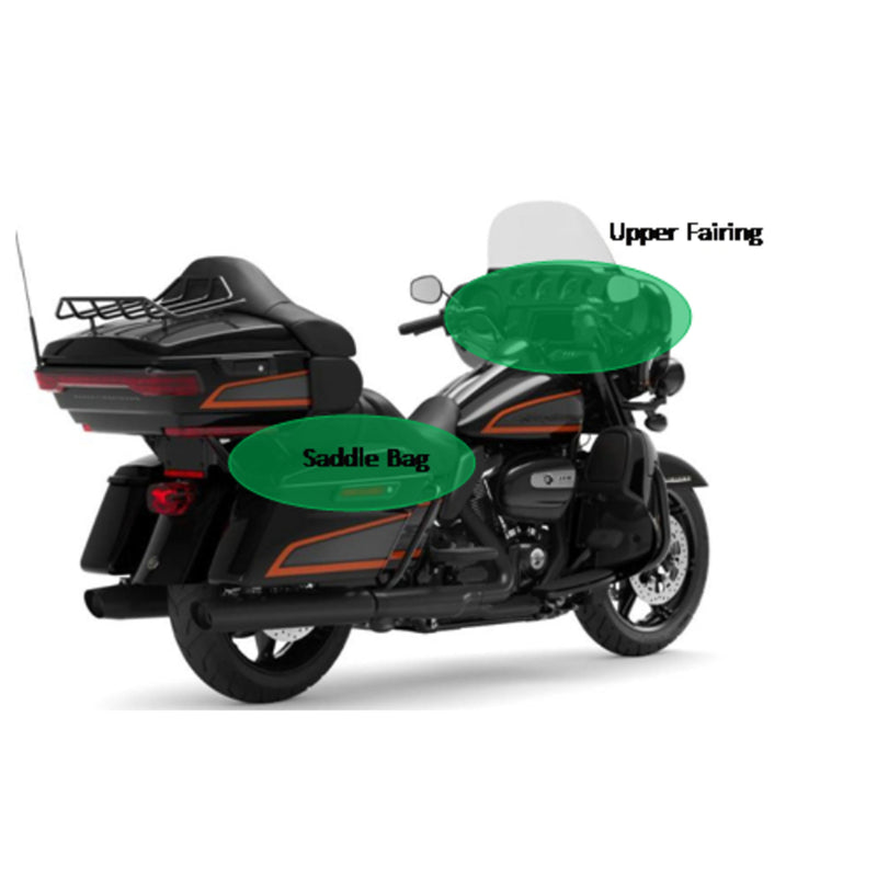 Metra Powersports Saddle Tramp Harman 4-Speaker System 2014-2022 Harley-Davidson