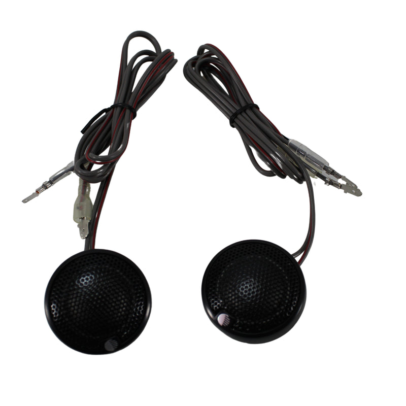 Pair of 1" 4-Ohm 50 Watts RMS / 200 Watts MAX Silk Dome Tweeters