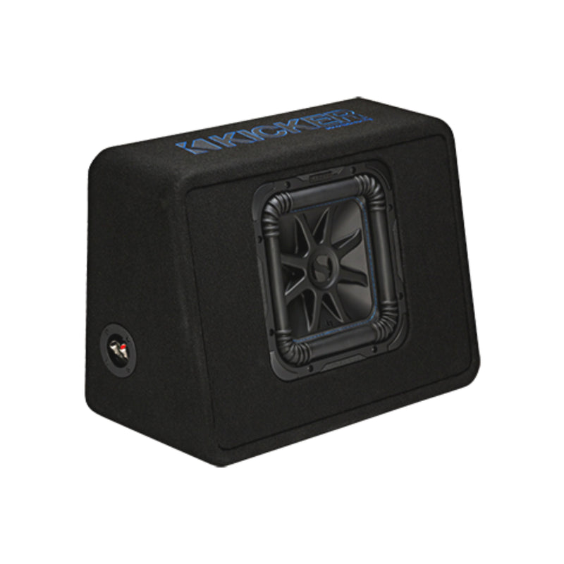 Kicker 10" 2 Ohm 600W RMS L7S Subwoofer Solo-Baric Port Box Car Audio 44L7S102