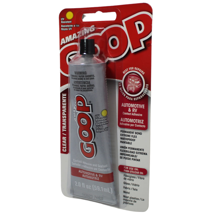 2 fl oz Amazing Goop Automotive & RV Clear Waterproof Paintable Adhesive