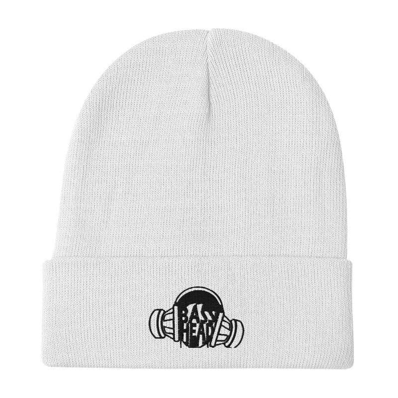 Bass Head Embroidered Beanie One Size Fits all