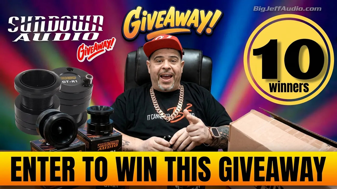 WIN FREE Sundown Audio GTR1 Super Tweeters, 10 Winners