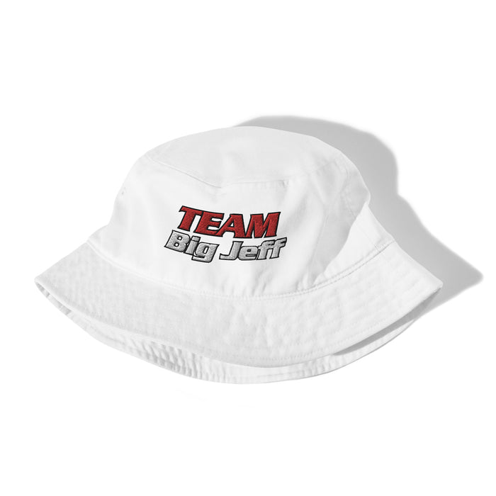 Official Big Jeff Audio Bucket hat With Team Big Jeff Embroidered Logo
