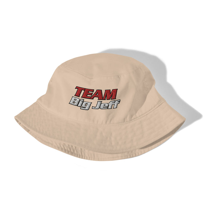 Official Big Jeff Audio Bucket hat With Team Big Jeff Embroidered Logo