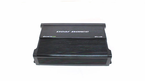 Take a closer look at the Deaf Bonce Machete MFA-4.180 – a powerful 4-channel Class D amplifier delivering 1080W RMS at 4 Ohms. This video highlights its sleek design, power input and bridged output terminals, detailed control panel with gain and crossover filters, and installation tips for optimal performance. Ideal for car audio enthusiasts seeking clean, efficient power in a compact form.