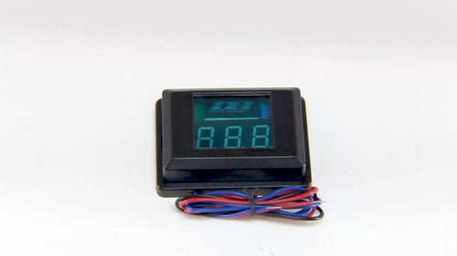 Deaf Bonce Machete Digital 3 Digit Voltmeter 12 Volt DC 9.5 to 16.5 Volts MV-01G short product video