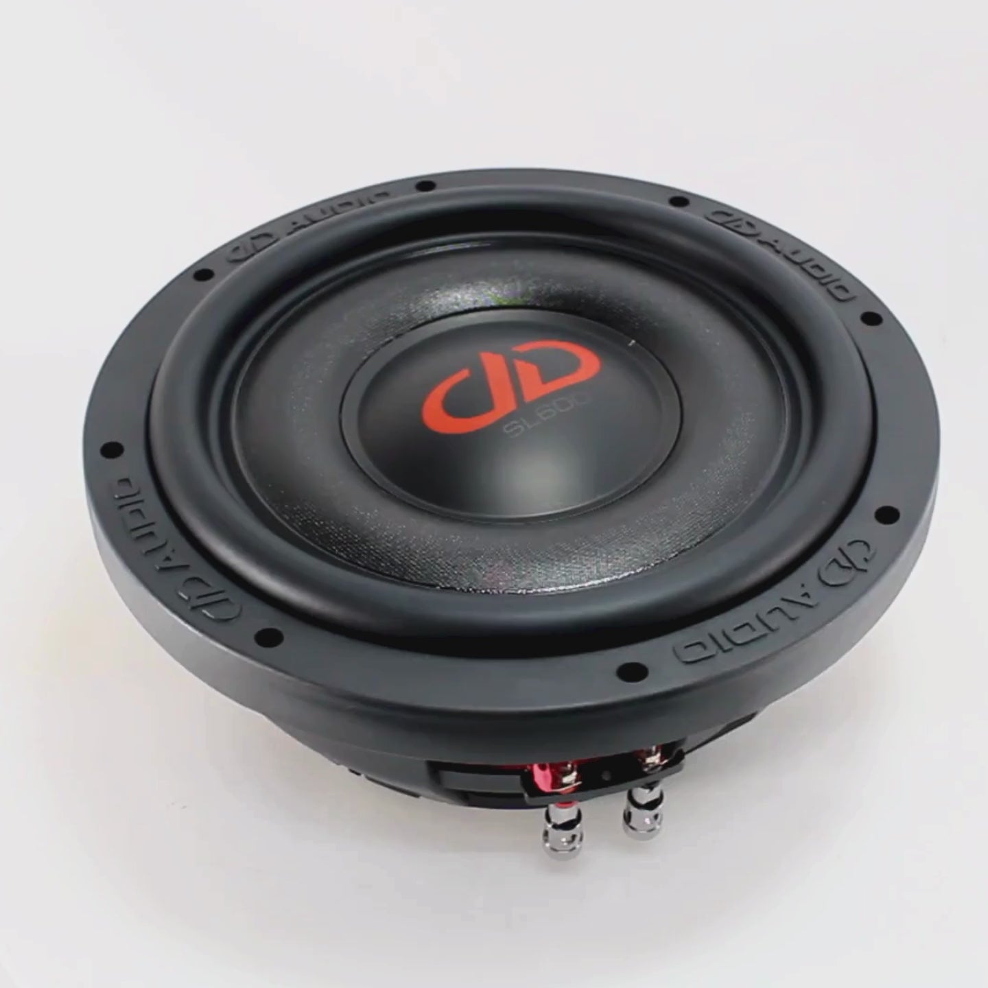 DD Audio Digital Designs 10 Inch 1200 Watts Shallow Subwoofer SL610-D4