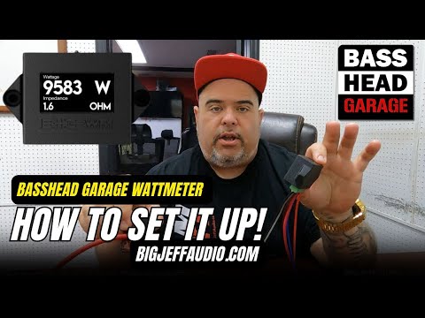 Basshead Garage Wattmeter - Measure Wattage / Impedance / Voltage BHG-WM