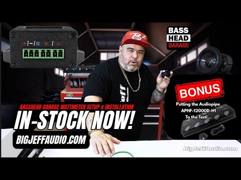 Basshead Garage Wattmeter - Measure Wattage / Impedance / Voltage BHG-WM