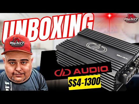 1300W 4-Channel 2-Ohm Class-D Full Range Amplifier DD Audio SS Series / SS4.1300
