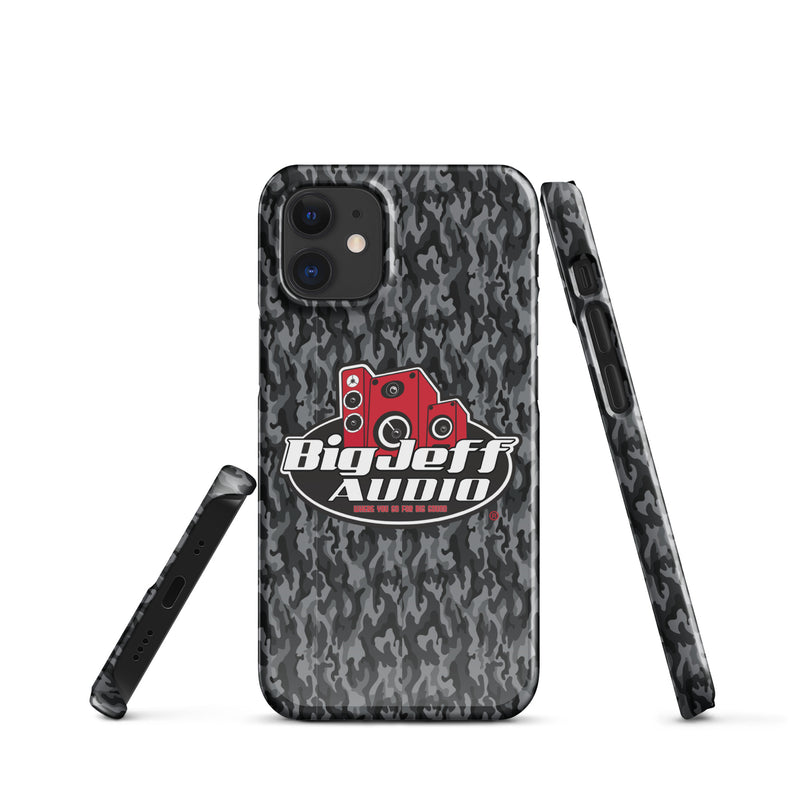 Official Big Jeff Audio Glossy/Matte Camo iPhone Case