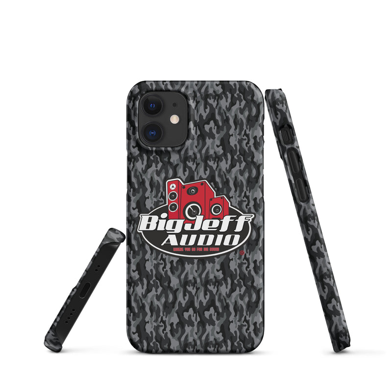 Official Big Jeff Audio Glossy/Matte Camo iPhone Case