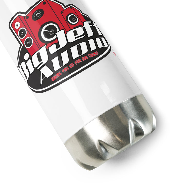Official Big Jeff Audio 17oz Stainless Steel Water Bottle