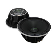 top and bottom View of B2 Audio AP-M67AN 6.5" Neodymium Midrange Speaker from top down side angle.