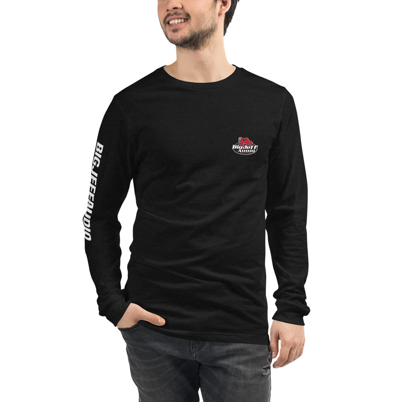 Official Big Jeff Audio Long Sleeve Unisex w/ Logo and Slogan