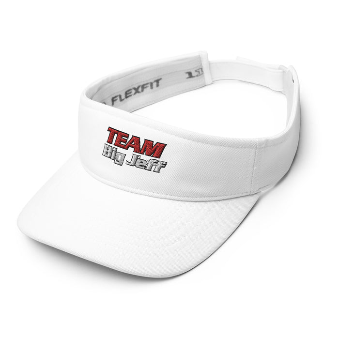Official Team Big Jeff Audio Visor Hat With Team Big Jeff Embroidered Logo