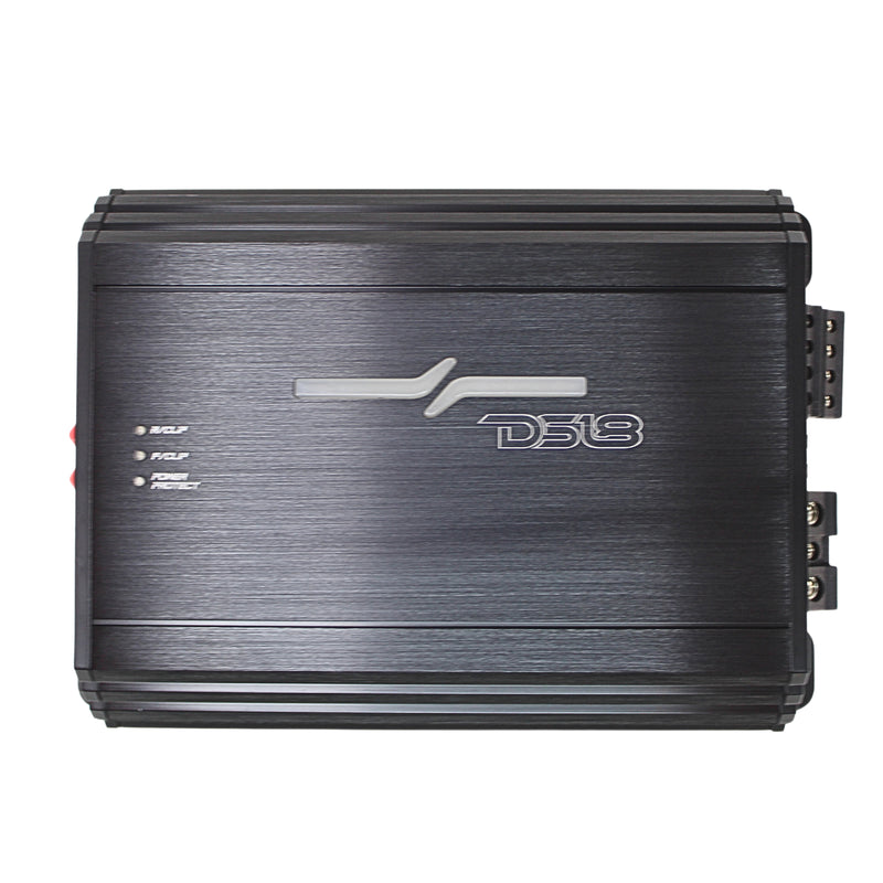 DS18 4 Channel 2400 Watt Class D Full Range Car Audio Amplifier ZR600.4D