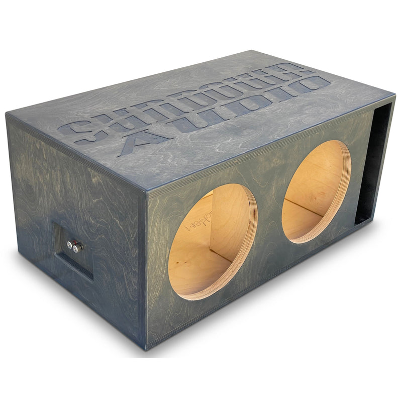 Adire Audio Birch Dual 8" (24mm baffle) Ported Enclosure 2.0^3 tuned to 34hz