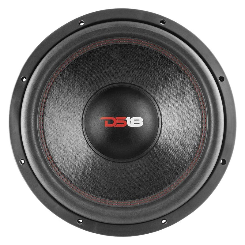 DS18 15" Dual VC 4 Ohm Black Subwoofer 2000 Watts Elite Z-15LE