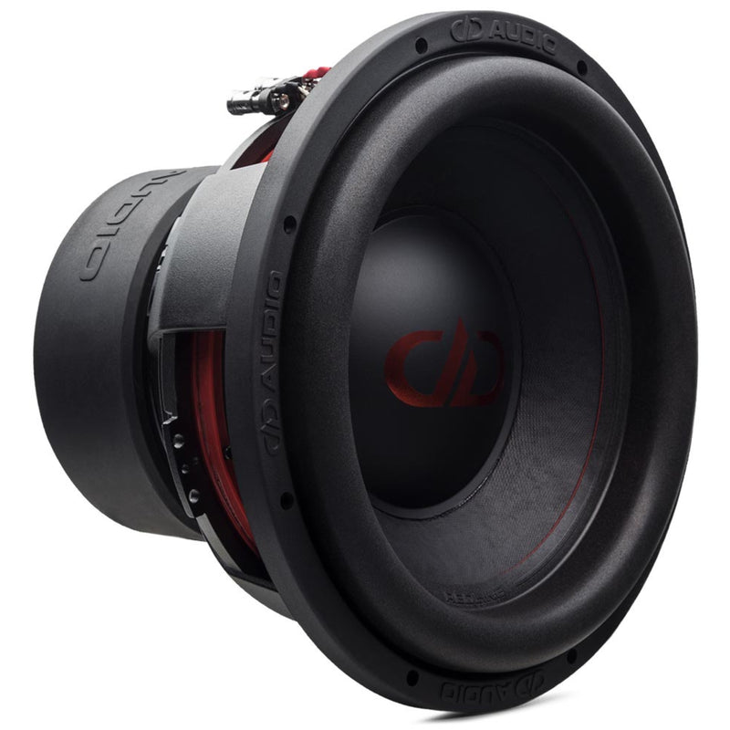DD Audio 12" Dual 2 Ohm 3600W Peak/1200W RMS Power Tuned Subwoofer 712d-D2