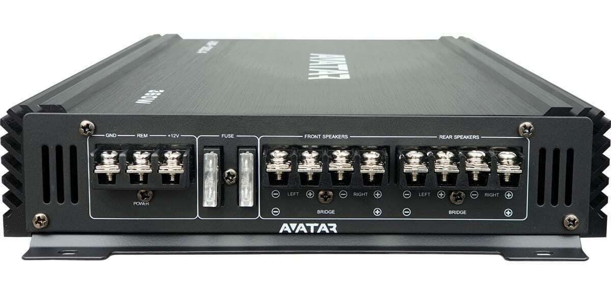 Avatar ABR-360.4 4 Channel Class AB 360 Watt Amplifier Buran Series