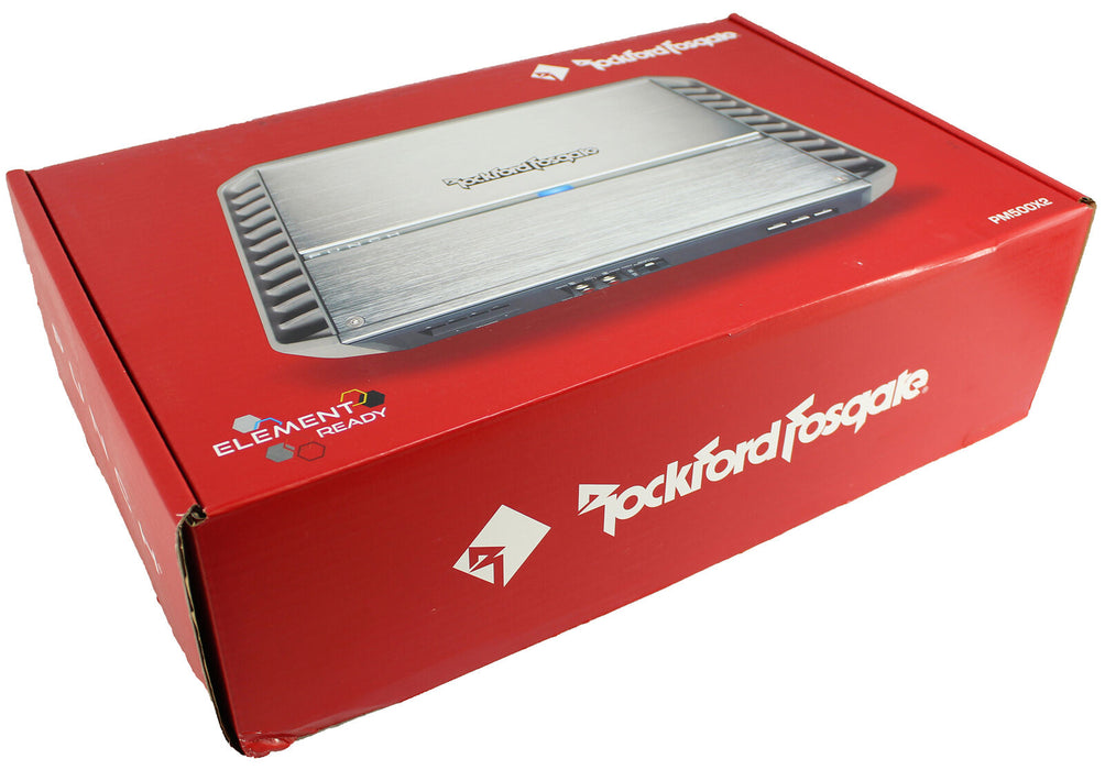 Rockford Fosgate 2 Channel Marine Amplifier Class A/B 500W Punch PM500X2