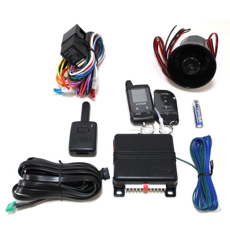 Viper Responder 350 Security System LCD Screen 2-Way Keyless Entry 3305V