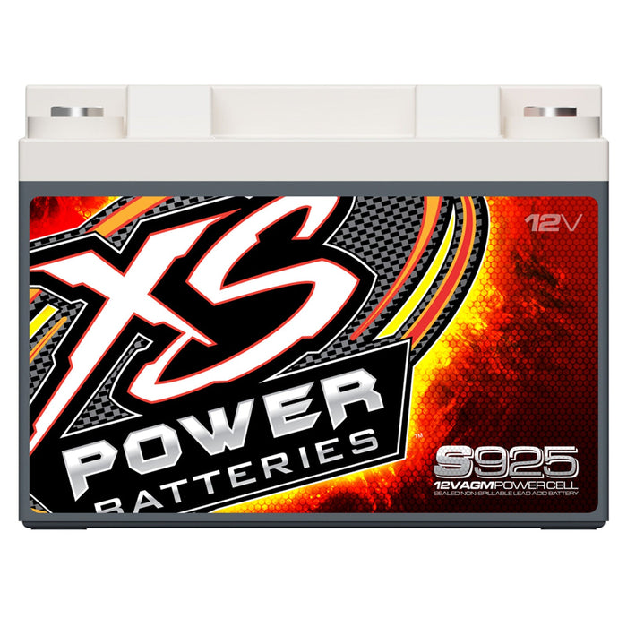 XS Power 12V AGM 1000W/2000W Range 2000 Max Amps Starting Battery S925