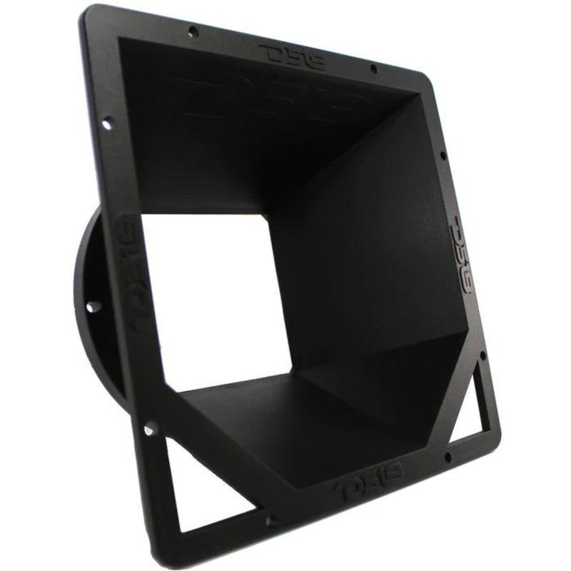 1x DS18 PRO-SDF10 Square 10" Mid Range Speaker Diffuser Horn - Big Jeff Online Inc