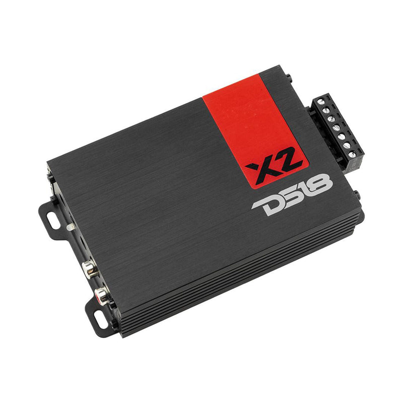 DS18 2 Channel 1140W Peak Power Ultra Compact Class D Amplifier X2