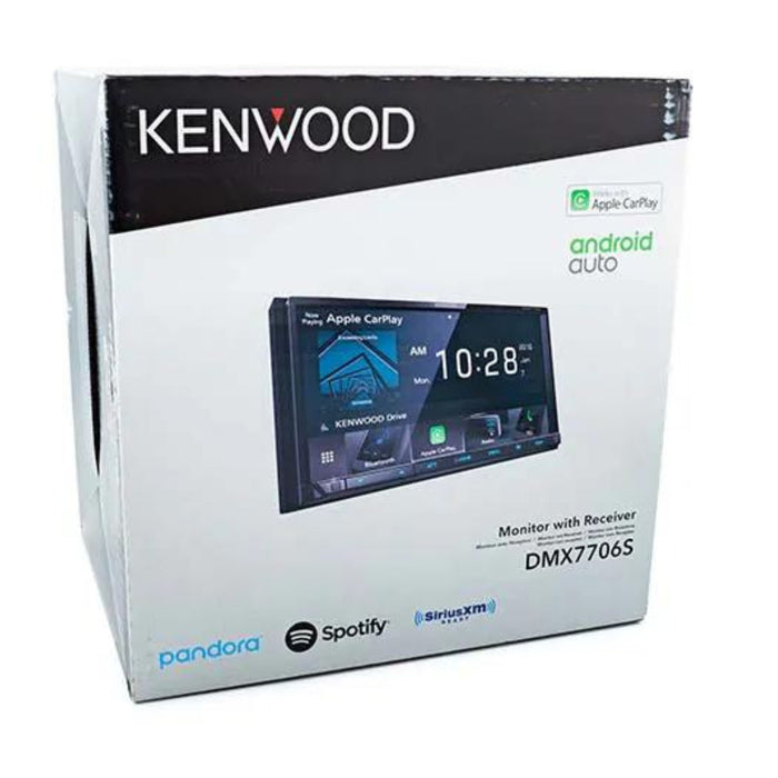 Kenwood 6.95" Short Chassis Navigation & Media Receiver CarPlay & Andorid Auto