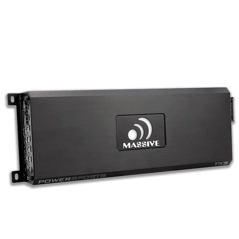Massive Audio Trident 5-Channel 1560W RMS Class-D Full Range Marine Amp TX5