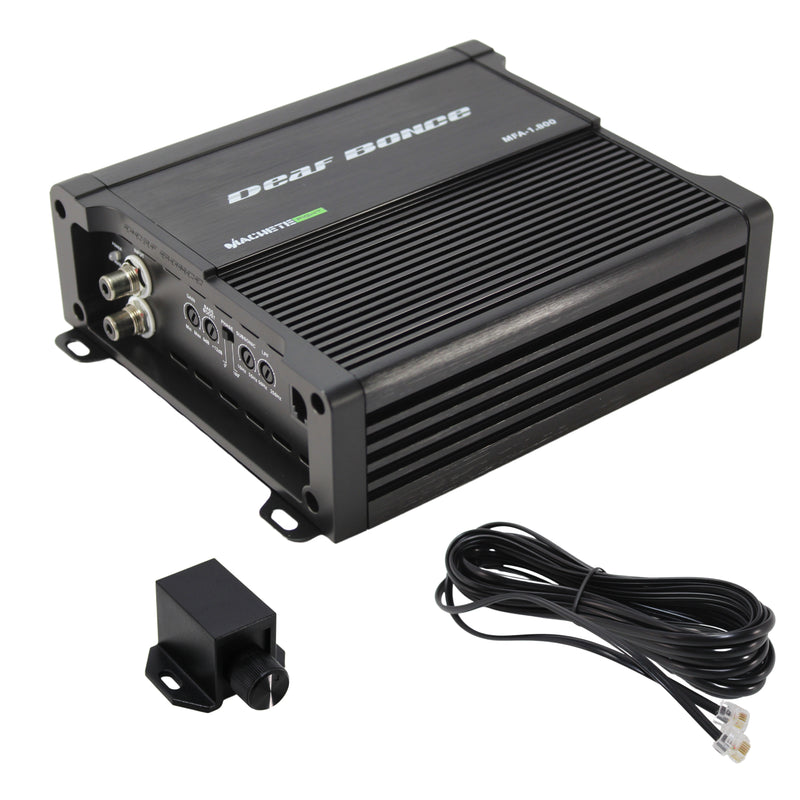 Deaf Bonce Machete 800 Watt RMS 1 Ohm Class D Monoblock Amplifier MFA-1.800