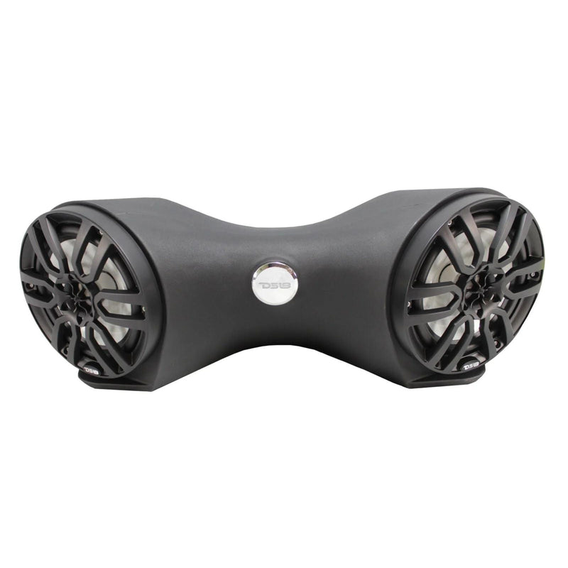 DS18 Double 8" Marine Loaded Speaker Enclosure 4 Ohm 750 Watts with RGB LED