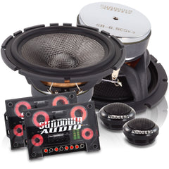 Sundown Audio 6.5" 250 Watt Peak 4 Ohm Component Speaker/Tweeter Set SA-6.5CS-V3