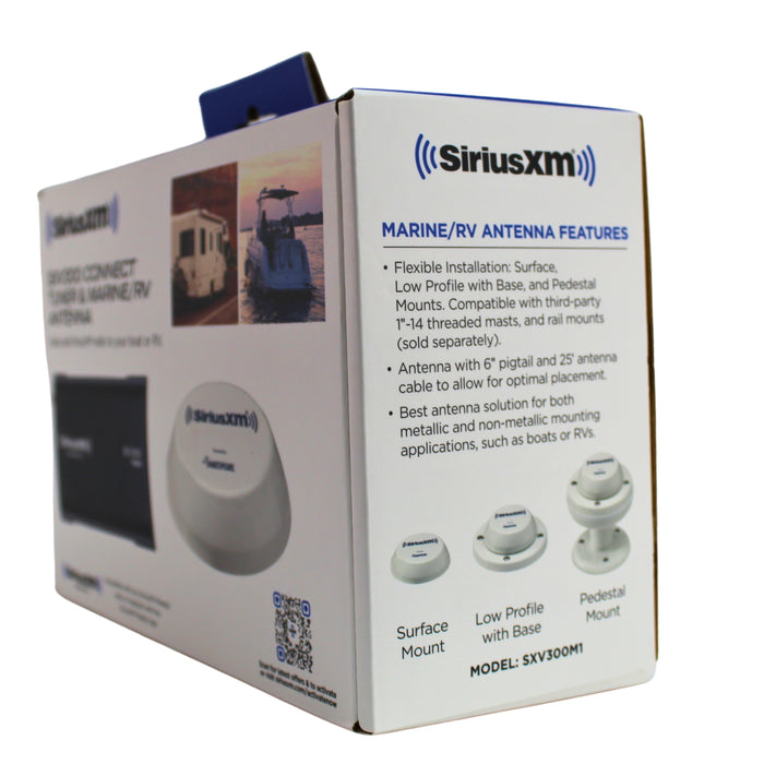 SiriusXM Connect Tuner with Marine / RV Antenna SXW300V1-M1