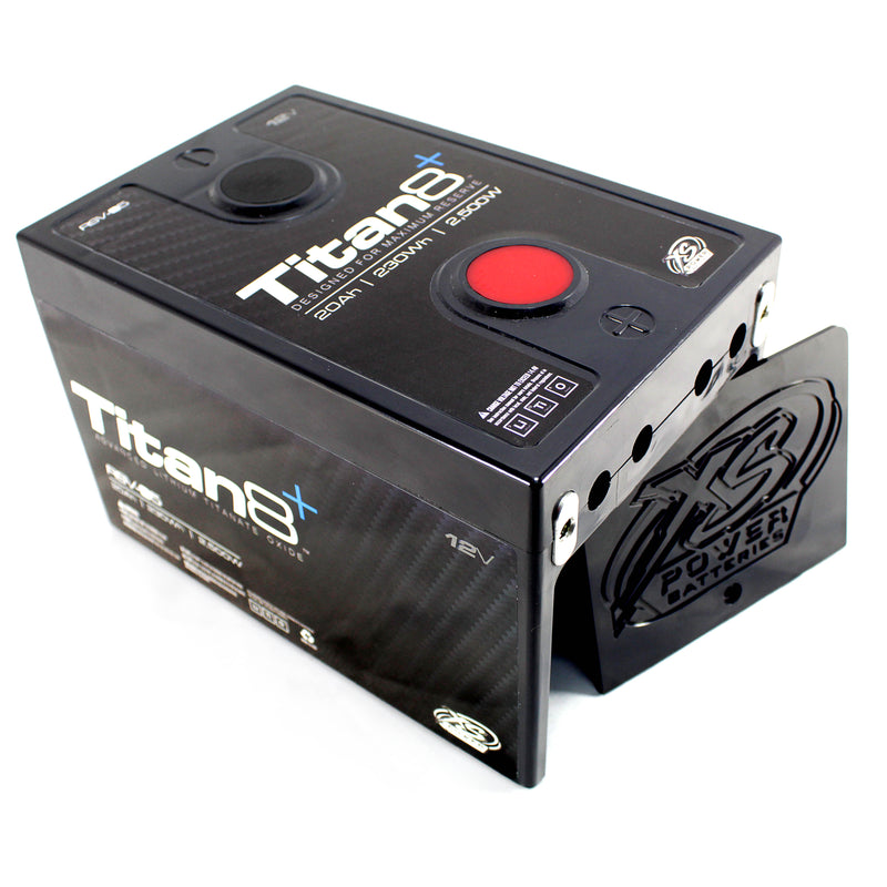 XS Power Titan 8 2500 Watt 12V 1000 Max Amps Lithium Battery RSV-S5 (NO TERMINALS)
