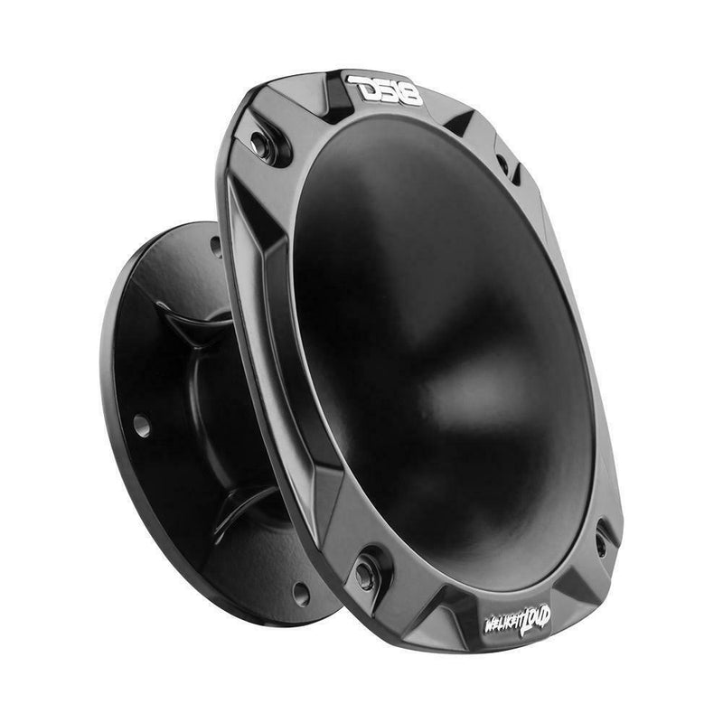 DS18 2" 100 Black Aluminum Bolt On Short Horn PRO-HA52/BK