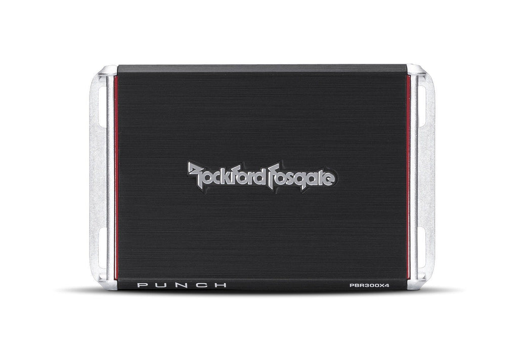 Rockford Fosgate Punch 300W BRT Full-Range 4-Channel Amplifier PBR300X4