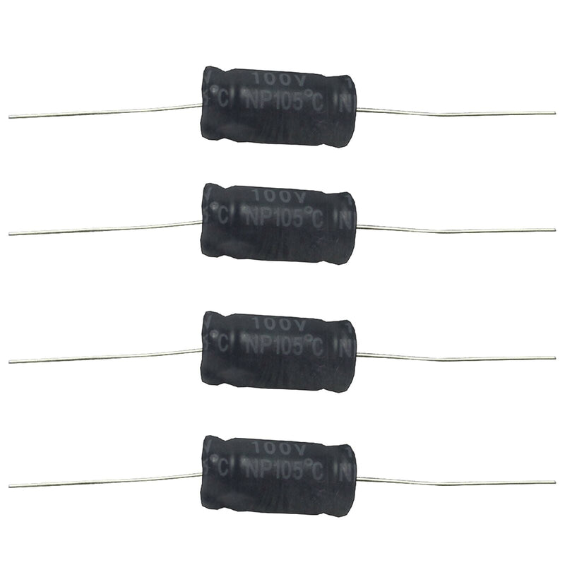 Install Bay 2 Pair of 100V 4.7 uF NON Polar Capacitor Bass Blocker CAP4