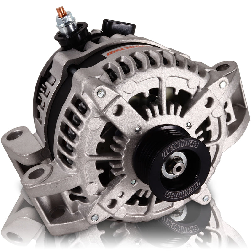 Mechman E-Series 370 Amp T Mount Alternator For 1993 - 1996 Ford 7750370