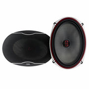 DS18 EXL 6x9" 2 way Coaxial Door Speakers 1120 Watts Fiber Glass 3 Ohm 1 Pair - Big Jeff Online Inc