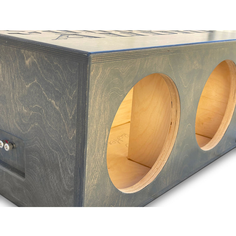 Adire Audio Birch Dual 12 (24mm all around) Ported enclosure 5.0^3 tuned to 31hz 