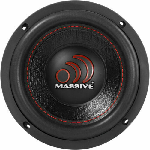 Massive Audio 6" Subwoofer 500 Watt Dual 4 Ohm Voice Coil GTX64 - Big Jeff Online Inc
