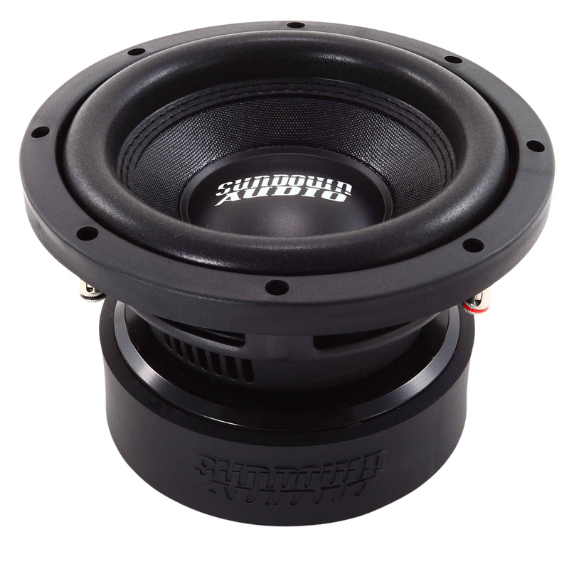 Sundown Audio 600W Peak Dual 2 Ohm VC E Series V.6 8" Car Subwoofer E-V.6-8-D2