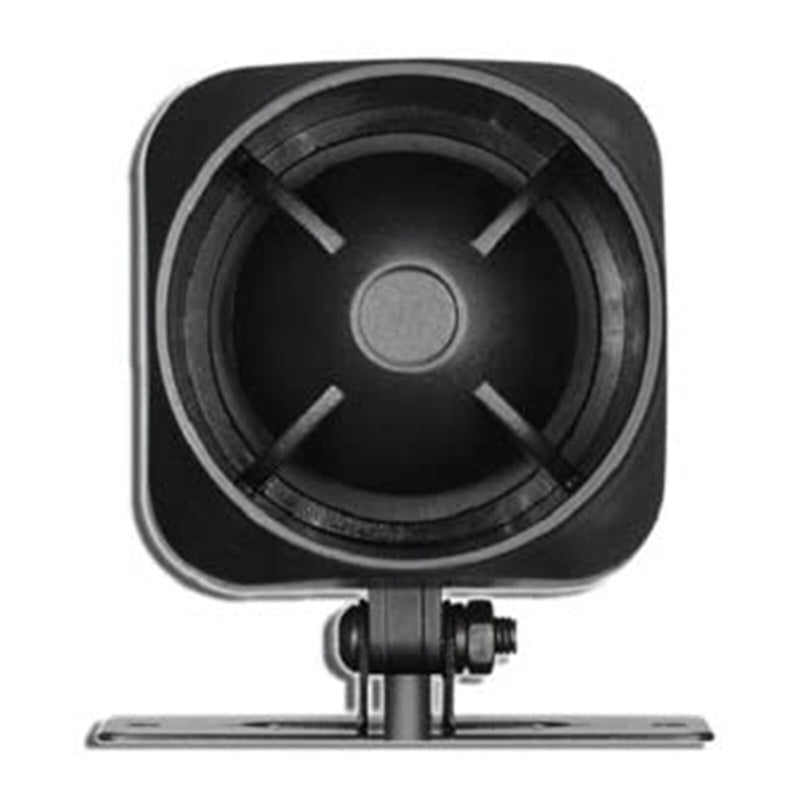 Car Alarm Security Siren Battery Back Up 12 Volt Black 120 Db