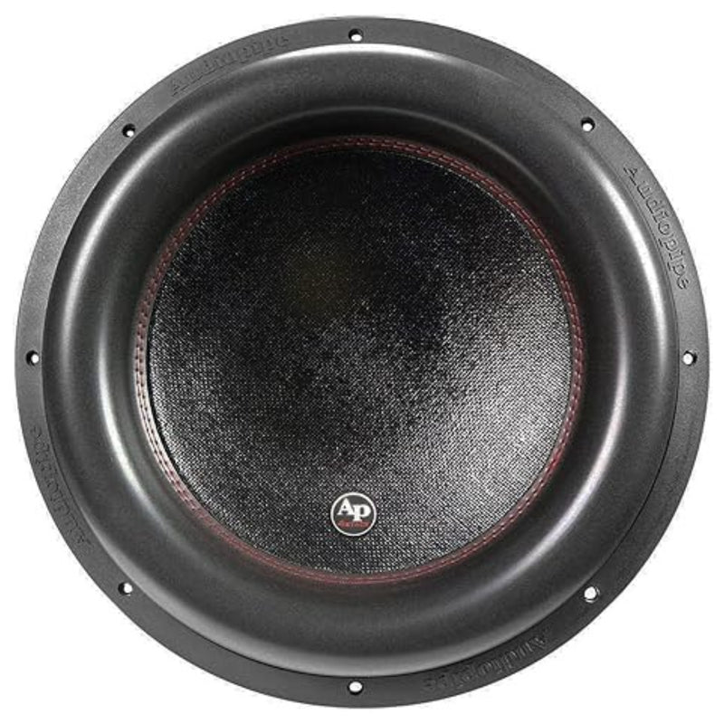 Audiopipe 15" 2800W 4+4 Ohm Quad Stacked Strontium Magnet Subwoofer TXX-BDC4-15