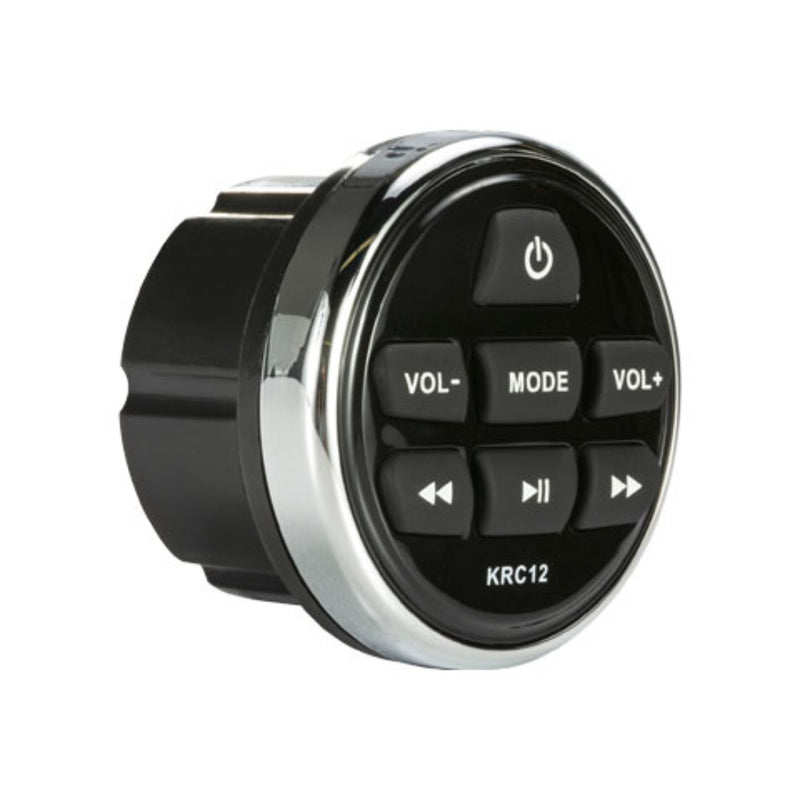 Kicker Marine Rated Wired Remote Commander for Media Centers & Radios 46KRC12