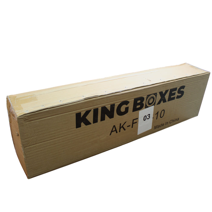 King Boxes 10" Dual DF Sealed Box for '97-'03 F150 Super Crew AK-FORD03-10