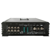 Massive Car Audio 8 Speakers 1200W 8 Ohm With Bullet Tweeters & 4 Ch Amplifier - Big Jeff Online Inc